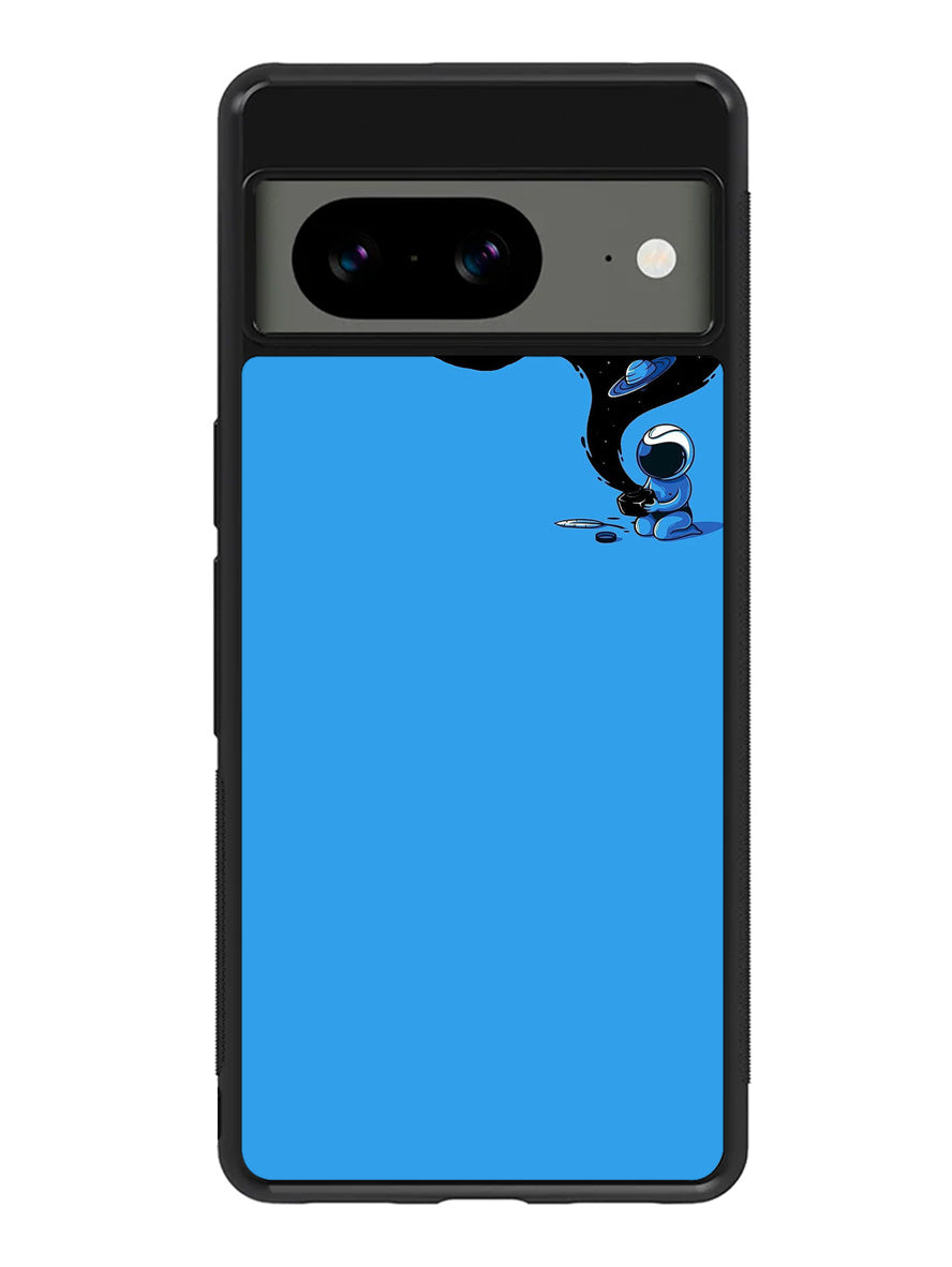 Blue Astro Google Pixel 8A Case QC10909
