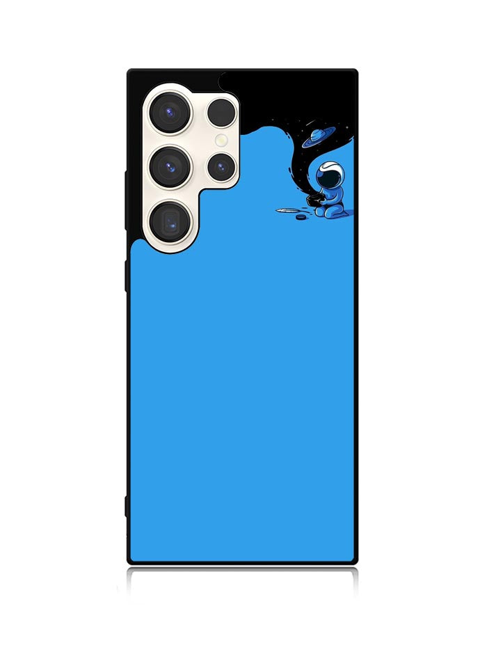 Blue Astro Samsung Galaxy S25 Ultra 5G Case QC10909
