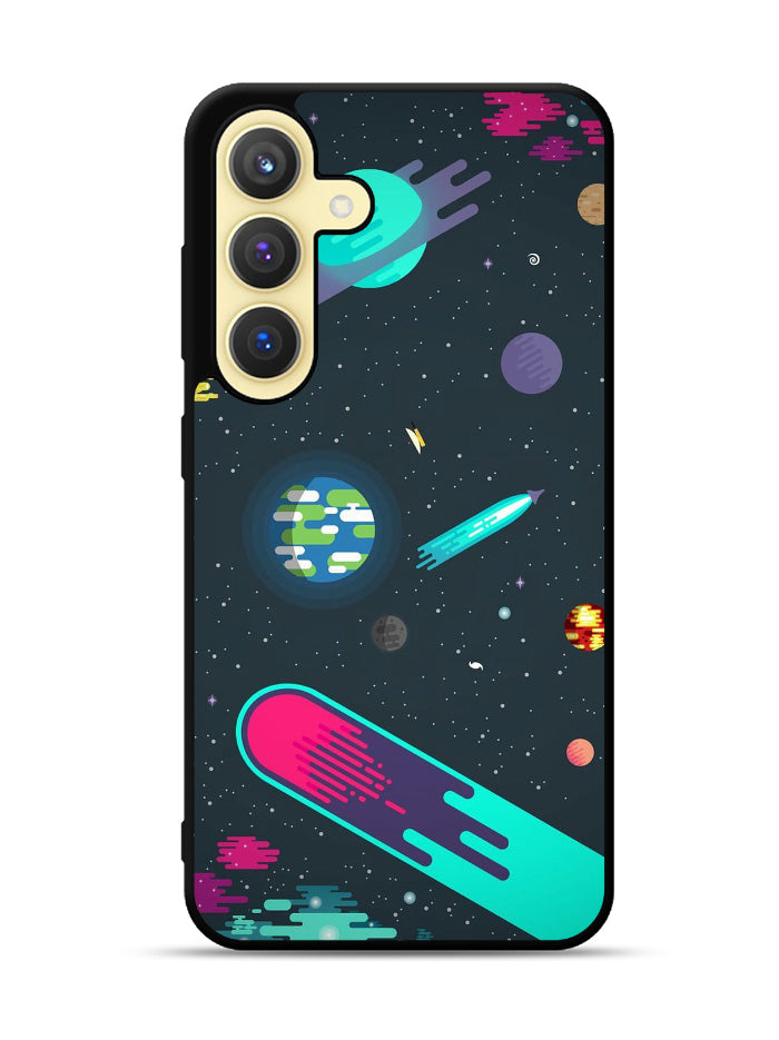 Cartoon Galaxy Samsung Galaxy S23 5G Case QC10675