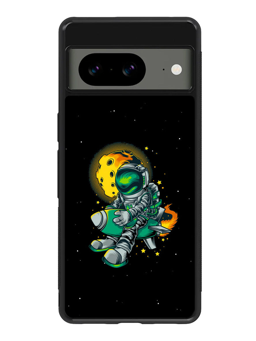 Astraunaut Black Google Pixel 8 Case QC10638