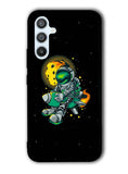 Astraunaut Black Samsung Galaxy A14 5G Case QC10638