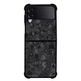 Creative abstract FLX0454 Samsung Galaxy Z Flip 5 , Z Flip 4 , Z Flip 3 ,  Z Fold 5 , Z Fold 4 , Z Fold 3 5G Case