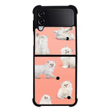 cute cats FLX0467 Samsung Galaxy Z Flip 5 , Z Flip 4 , Z Flip 3 ,  Z Fold 5 , Z Fold 4 , Z Fold 3 5G Case
