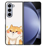 cute doggy FLX0469 Samsung Galaxy Z Flip 5 , Z Flip 4 , Z Flip 3 ,  Z Fold 5 , Z Fold 4 , Z Fold 3 5G Case