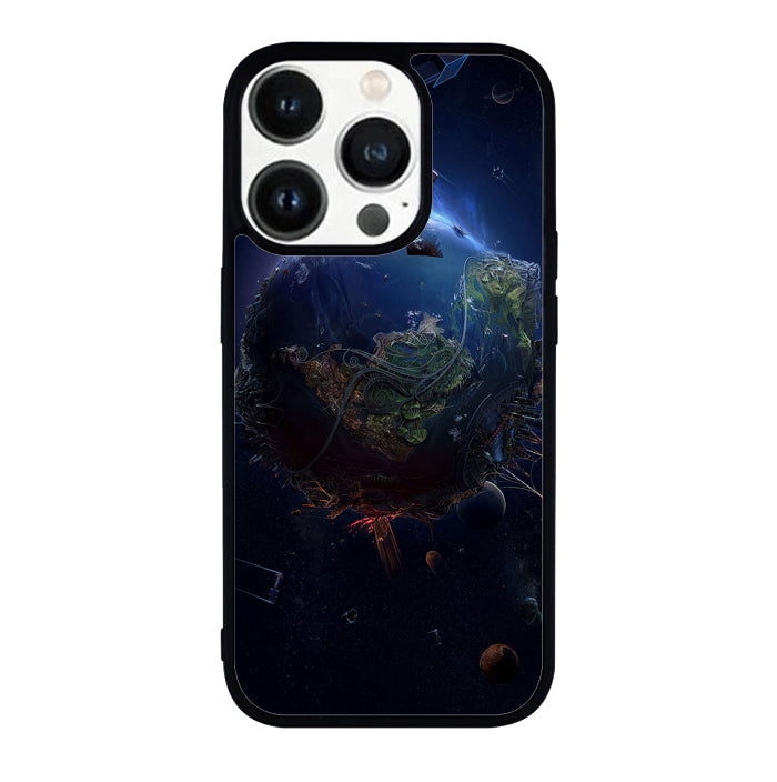 space earth FLX0476 iPhone 14 Pro Max | iPhone 14 Pro | iPhone 14 Plus | iPhone 14 Case