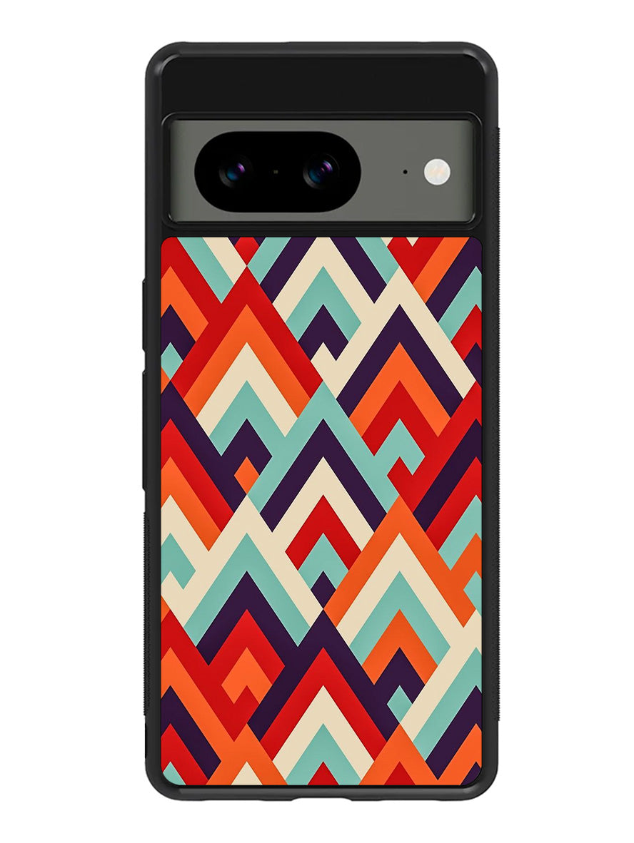 Pattern Geometric Google Pixel 8A Case QC10998