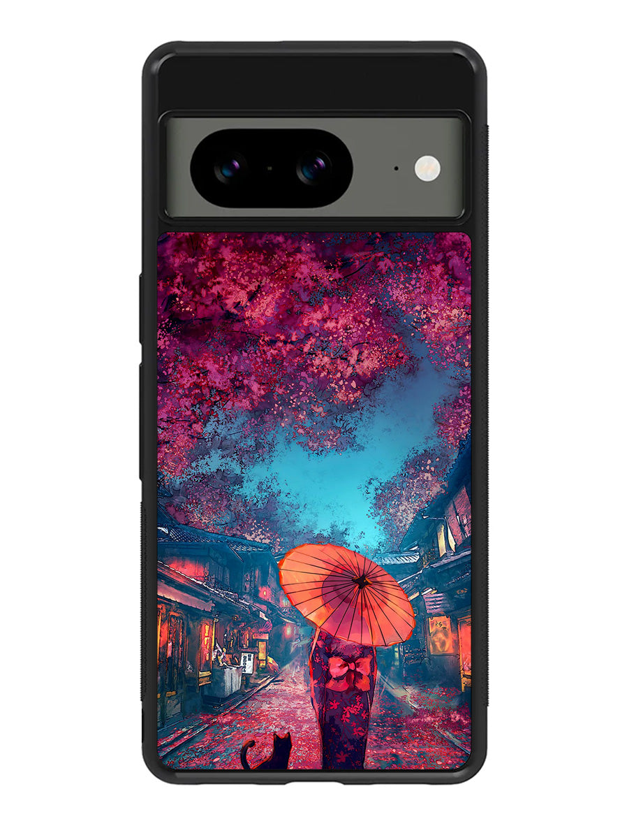 Japanese Street Google Pixel 8 Case QC11120