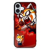 aggretsuko cartoon iPhone 16 Case QC10895