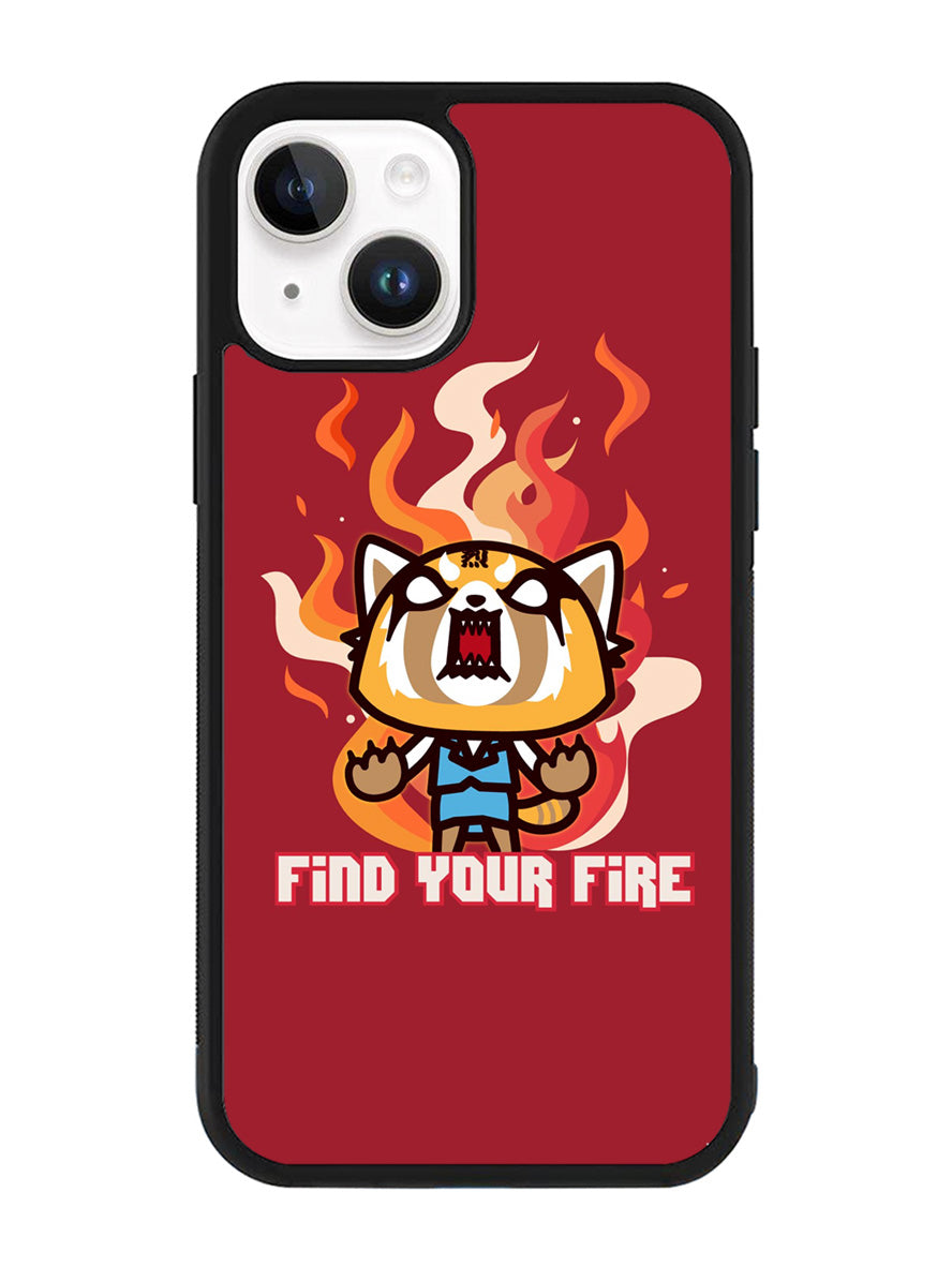 aggretsuko cartoon iPhone 15 Plus Case OV10896