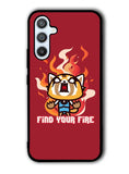 aggretsuko cartoon Samsung Galaxy A54 5G Case OV10896
