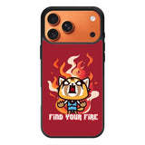aggretsuko cartoon iPhone 17 Pro Case OV10896