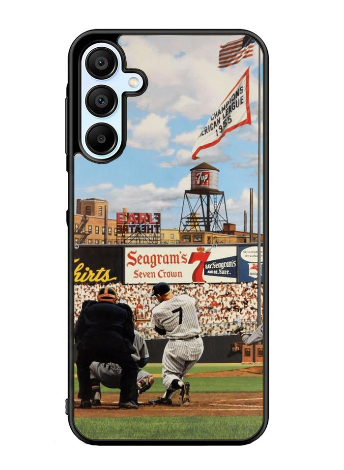 New York Yankees Vintage Samsung Galaxy A35 5G Case OV10515