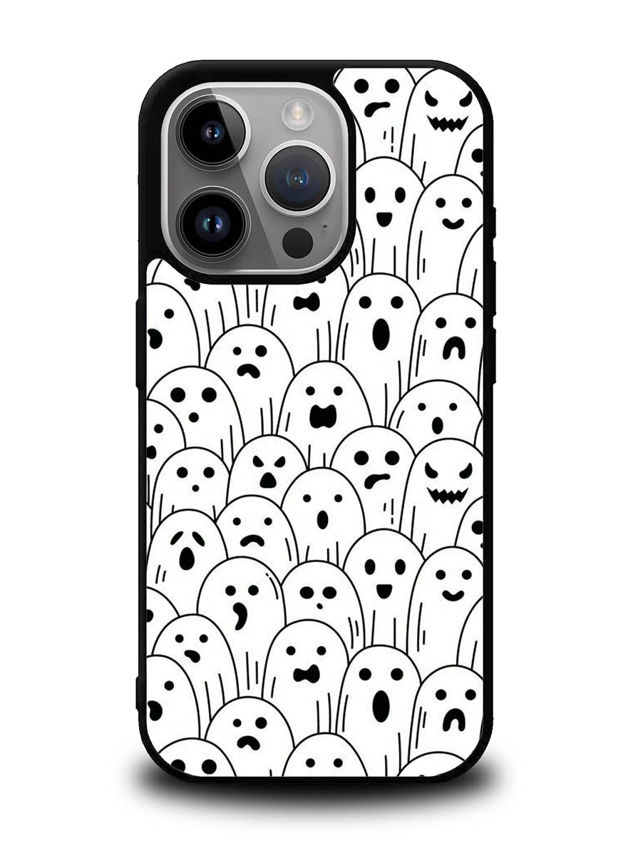 Ghost Pattern iPhone 14 Pro Max Case QC10580