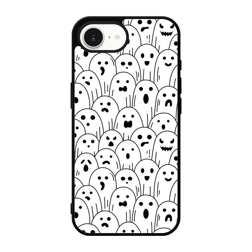 Ghost Pattern iPhone 17e Case QC10580