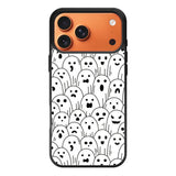 Ghost Pattern iPhone 17 Pro Case QC10580