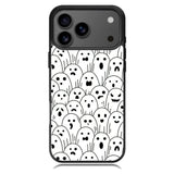 Ghost Pattern iPhone 17 Pro Case OV10580