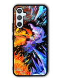 Adventure Time Ice King VS Flame Princess Samsung Galaxy A54 5G Case OV10629