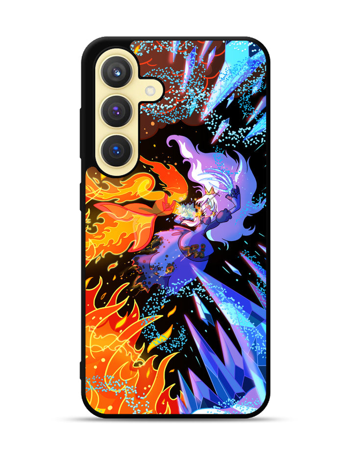 Adventure Time Ice King VS Flame Princess Samsung Galaxy S23 Plus 5G , Samsung Galaxy S23+ 5G Case QC10629