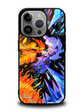 Adventure Time Ice King VS Flame Princess iPhone 16 Pro Max Case QC10629