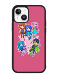 Funneh and the Krew Pink iPhone 15 Plus Case OV10573