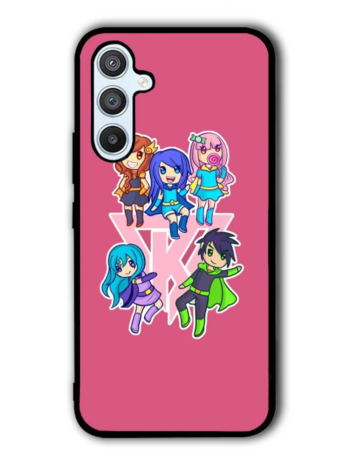 Funneh and the Krew Pink Samsung Galaxy A54 5G Case OV10573