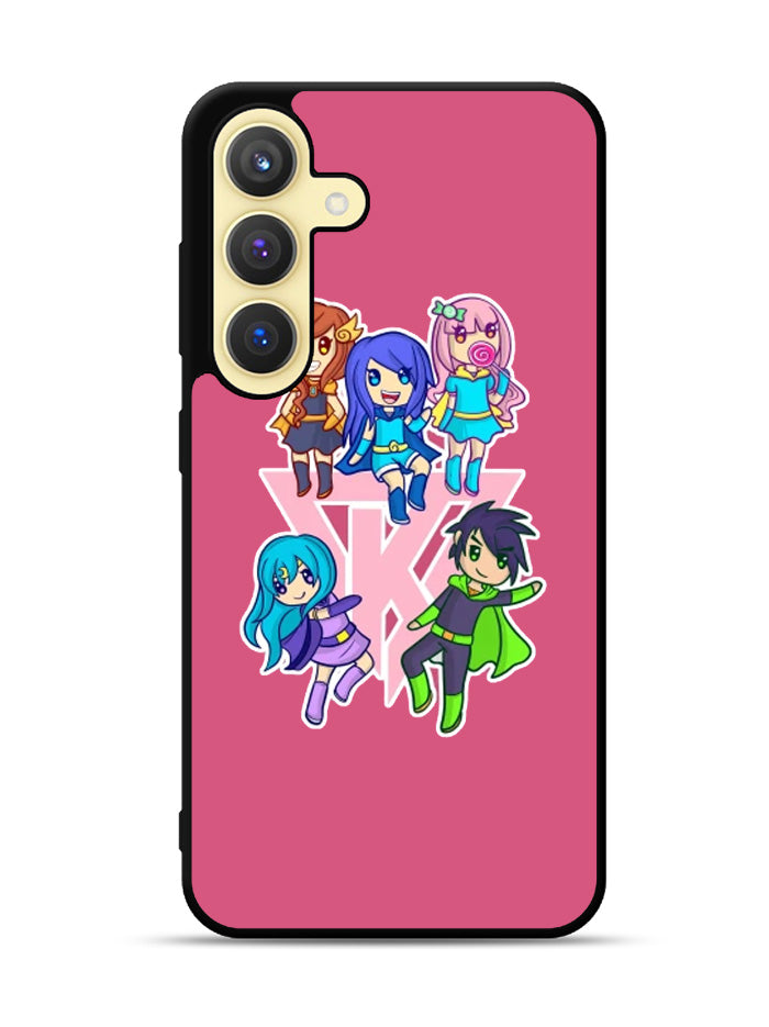 Funneh and the Krew Pink Samsung Galaxy S25 5G Case OV10573