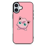jigglypuff pokemon iPhone 16 Plus Case QC10604
