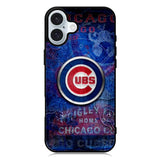 Chicago Cubs Logo 4th iPhone 16 Plus Case