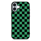 Tanjiro Kamado Pattern iPhone 16 Plus Case QC10451