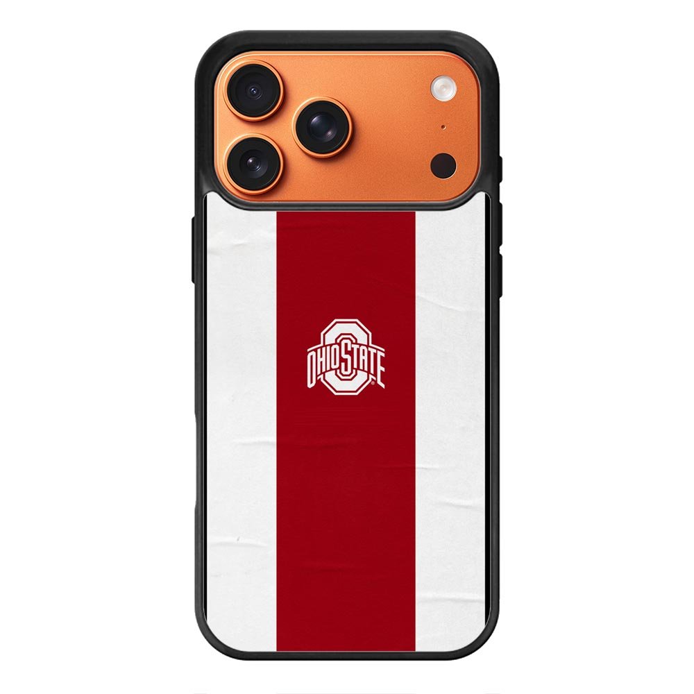Ohio State Football logo iPhone 17 Pro Max Case QC10303