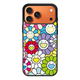 takashi murakami flowers colorful iPhone 17 Pro Case OV10222