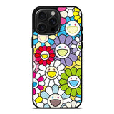 takashi murakami flowers colorful iPhone 16 Pro Max Case OV10222