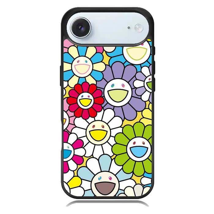takashi murakami flowers colorful iPhone 17 Air Case OV10222