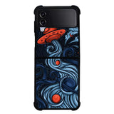 Doodle Art FLZ0457 Samsung Galaxy Z Flip 5 , Z Flip 4 , Z Flip 3 ,  Z Fold 5 , Z Fold 4 , Z Fold 3 5G Case