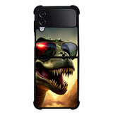 Dinosaur sunbathing FLZ0529 Samsung Galaxy Z Flip 5 , Z Flip 4 , Z Flip 3 ,  Z Fold 5 , Z Fold 4 , Z Fold 3 5G Case