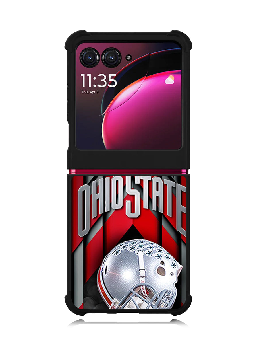 ohio state buckeyes 8th Motorola Moto Razr Plus 2023 , Moto Razr+ 2023 Case