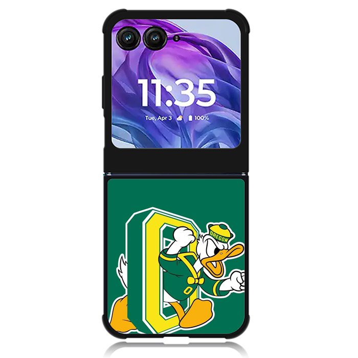 Oregon Ducks Logo 4th Motorola Moto Razr Plus 2024 , Moto Razr+ 2024 Case
