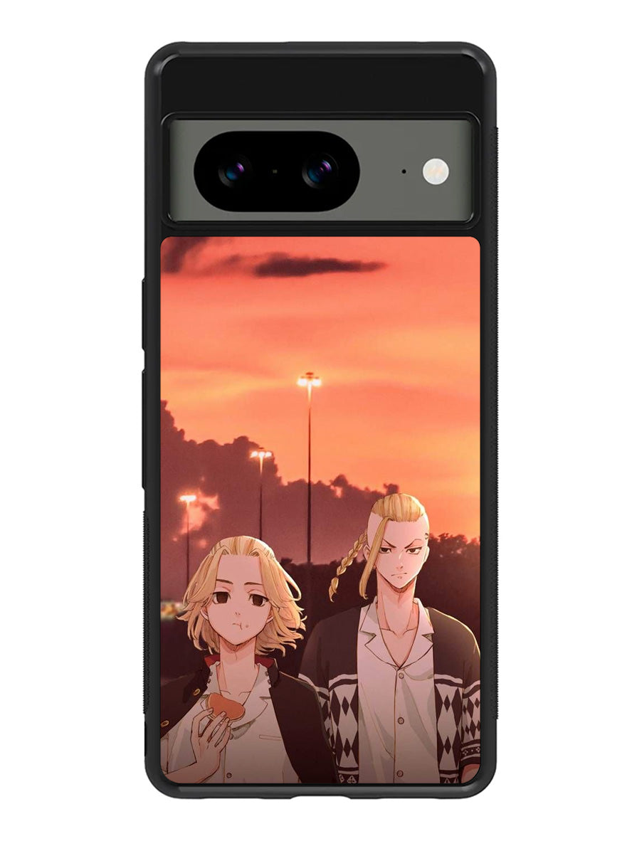 mikey and draken tokyo revengers Google Pixel 8 Case QC9135