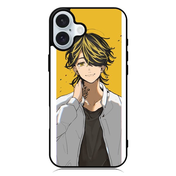 tokyo revengers kazutora iPhone 16 Plus Case QC9131