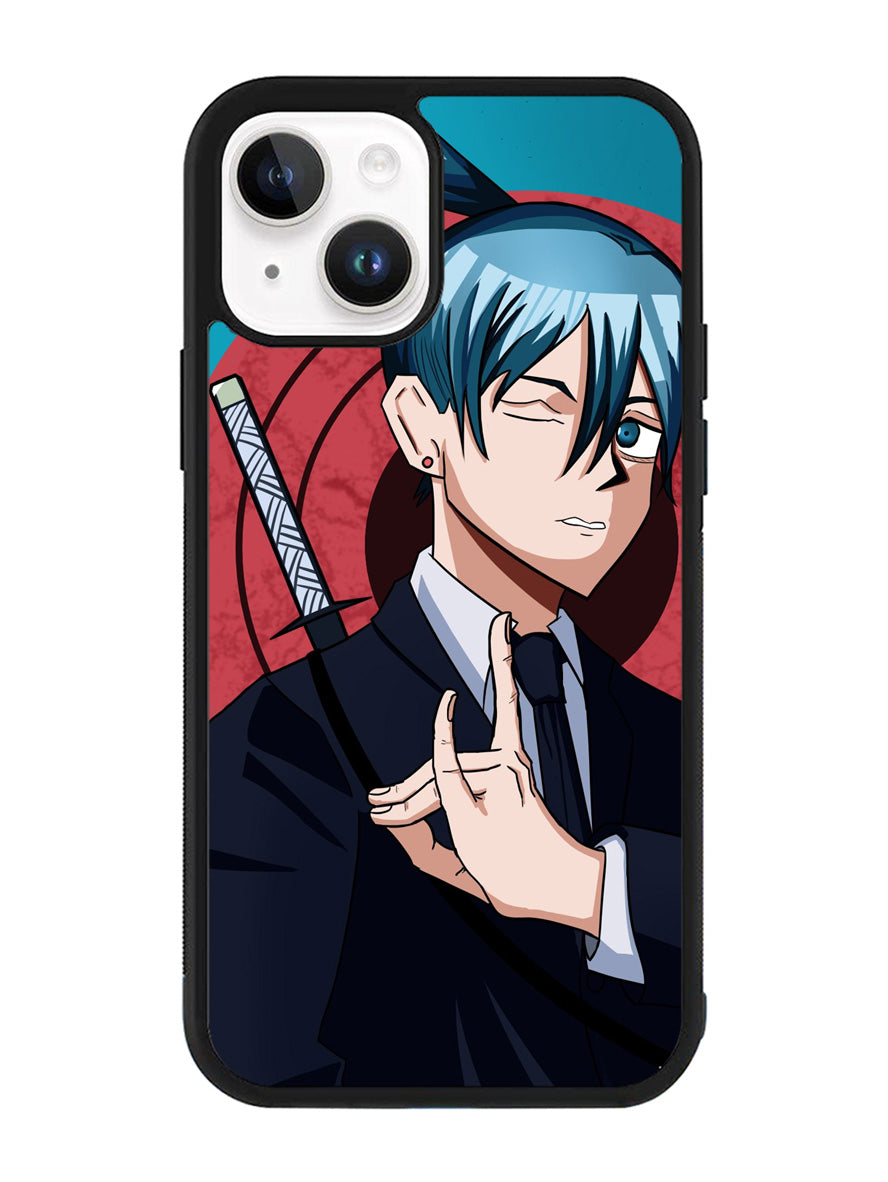 Chainsaw Man Aki Hayakawa iPhone 15 Case OV9100