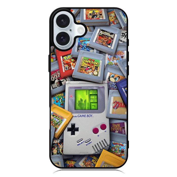 Gameboy iPhone 16 Case QC9091