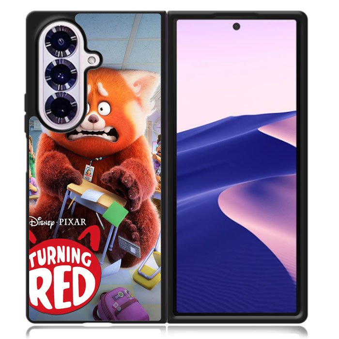Turning Red Samsung Galaxy Z Fold 7 Case OV10745