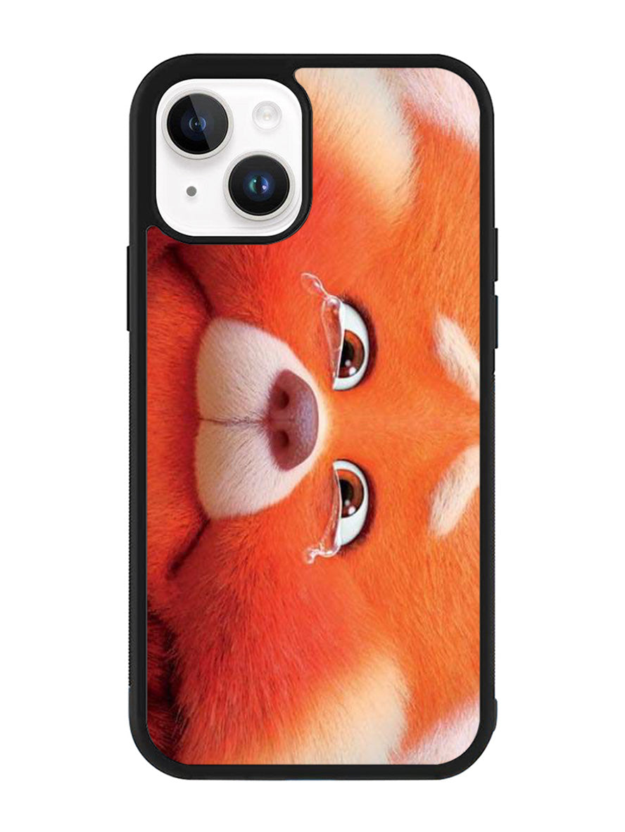 Turning Red Sad Face iPhone 15 Case OV10744