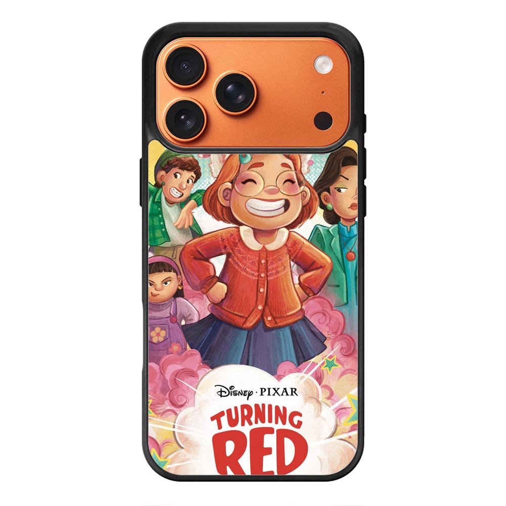 Turning Red Cartoon Art iPhone 17 Pro Case QC10741