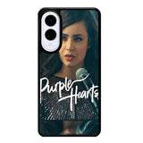 Purple Hearts Samsung Galaxy S25 Edge 5G Case OV10799