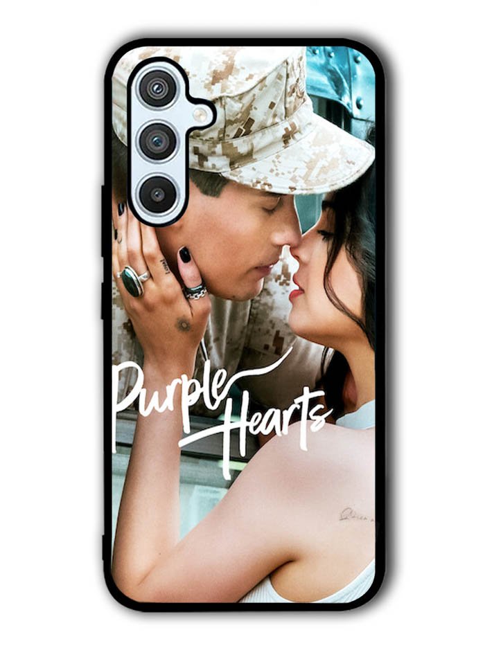 Purple Hearts Samsung Galaxy A54 5G Case OV10800