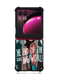 The End Of Fxxxing World Motorola Moto Razr Plus 2023 , Moto Razr+ 2023 Case OV10718