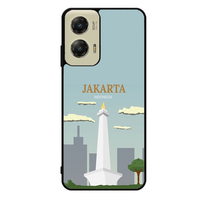 Monumen Nasional Jakarta FZ0167 Motorola Moto G Stylus 5G 2024 Case