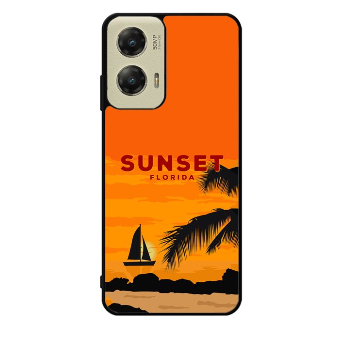 Sunset Florida FZ0215 Motorola Moto G Stylus 5G 2024 Case