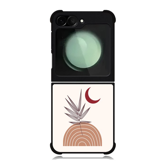 Leaf Botanical Moon FZ0222 Samsung Galaxy Z Flip 6 2024 5G Case